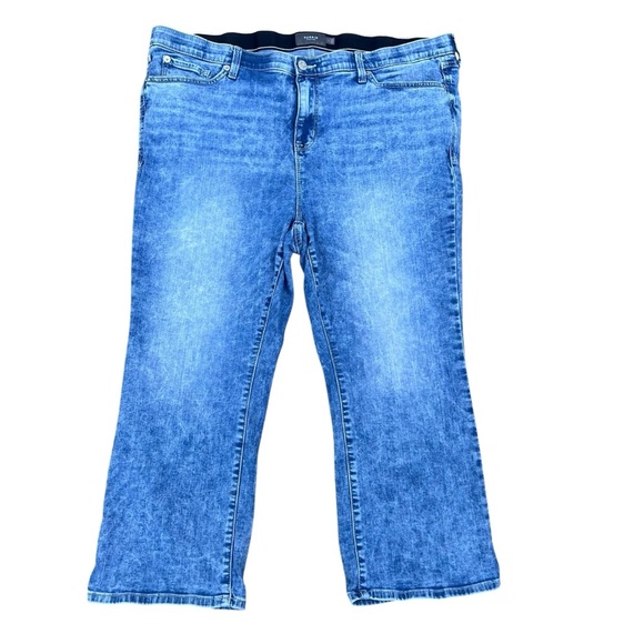 torrid Denim - Torrid Blue Flare Wide Leg Jeans